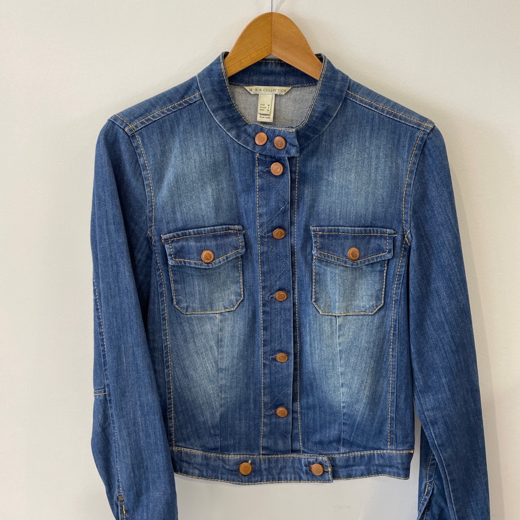 Mango Denim Jacket Size M